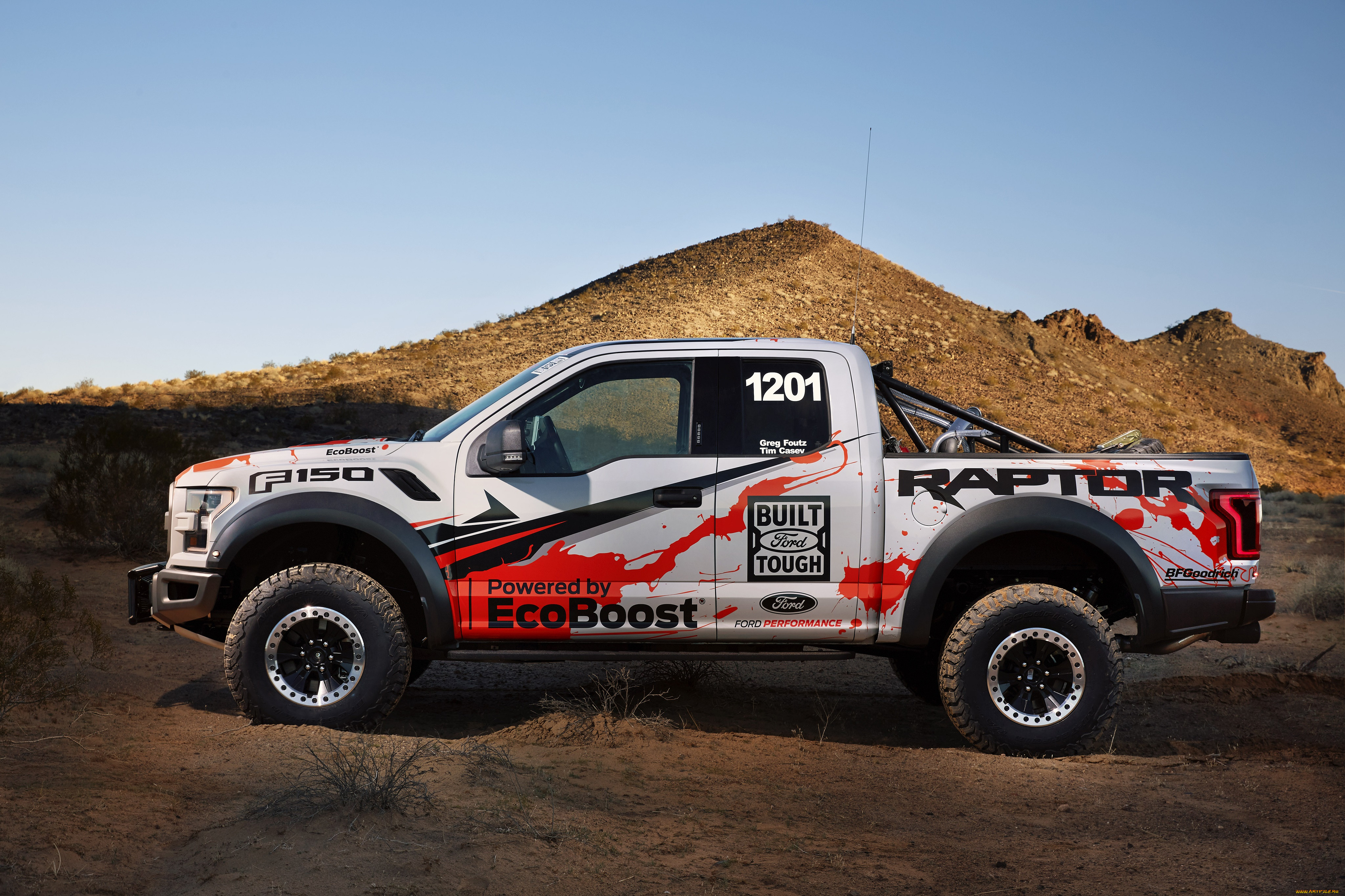 , ford, 2017, f-150, raptor, race, truck